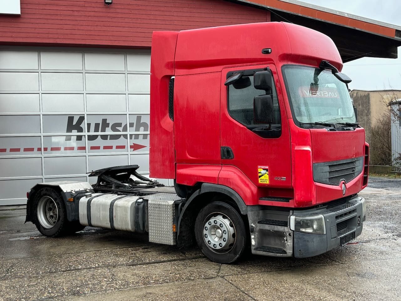 Renault Premium 450 verstellbare Sattelplatte, AHK