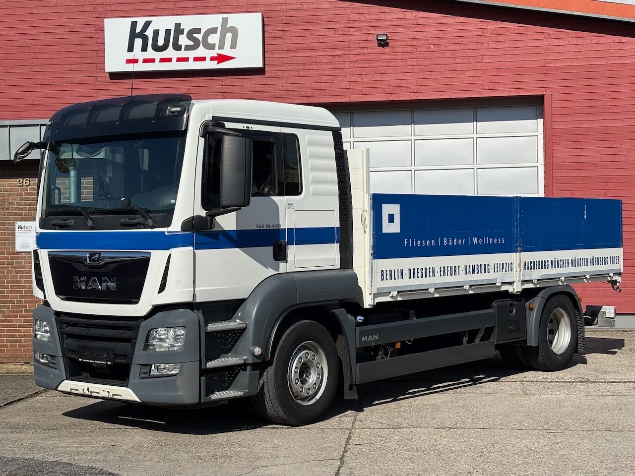 MAN TGS 18.430 BL 5,50m Pritsche, EURO 6D,