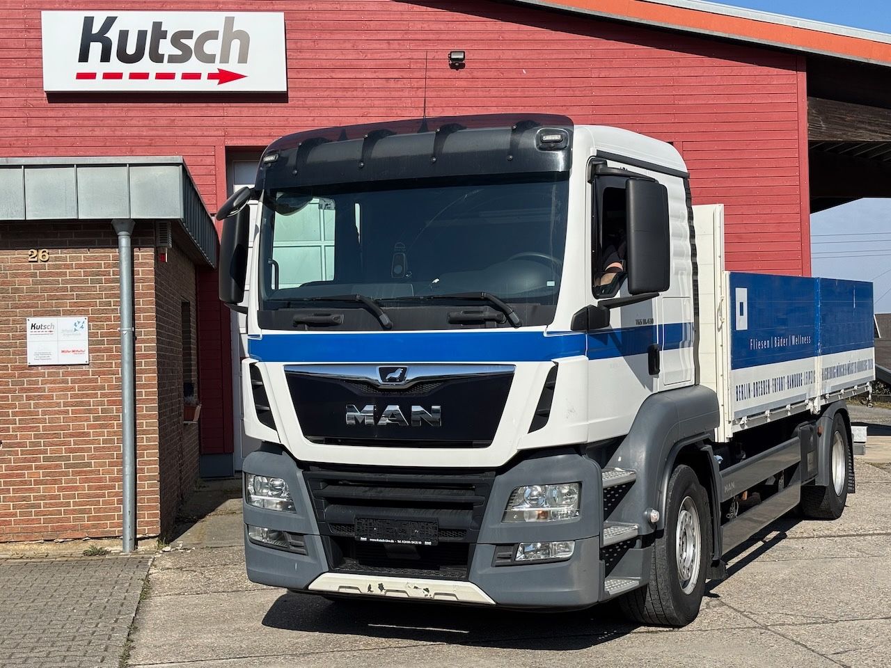 Fahrzeugabbildung MAN TGS 18.430 BL 5,50m Pritsche, EURO 6D,