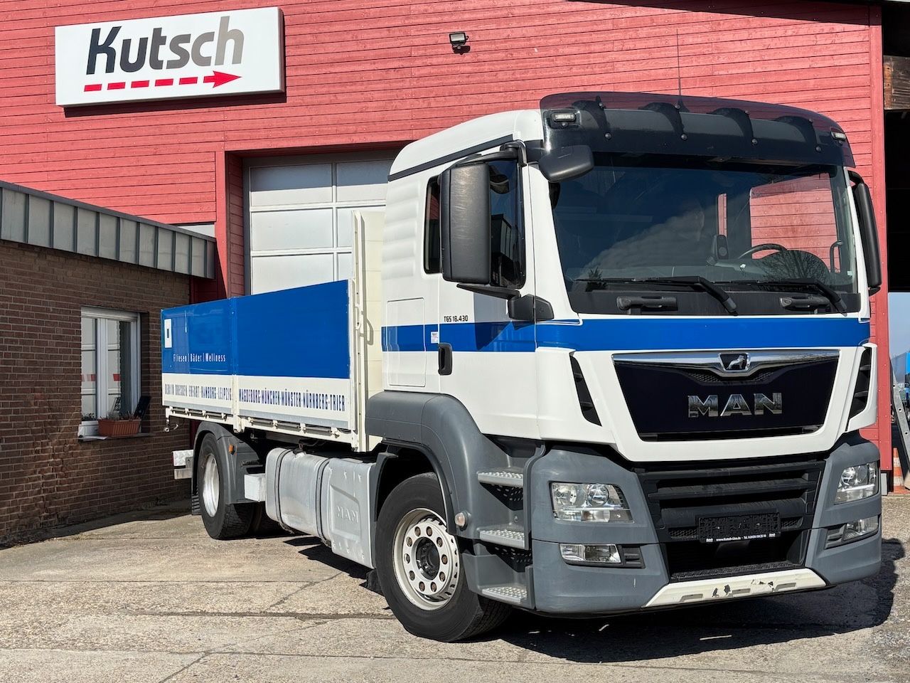 Fahrzeugabbildung MAN TGS 18.430 BL 5,50m Pritsche, EURO 6D,
