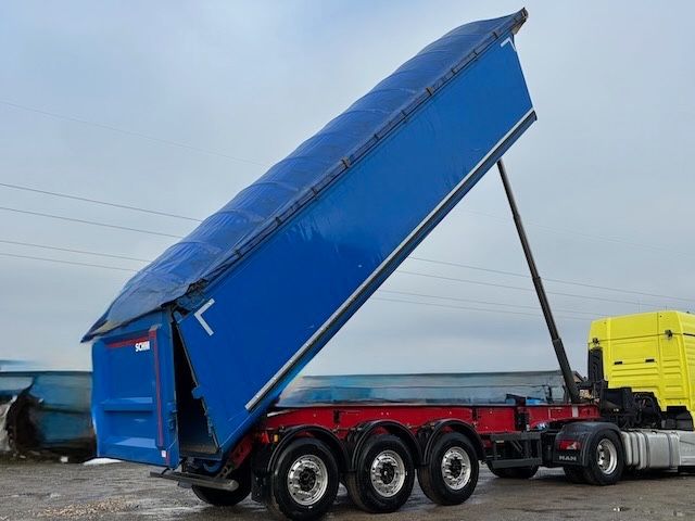 Schmitz Cargobull Alumulde mit el, Cramaro, 34m³, Kunststoffbesch