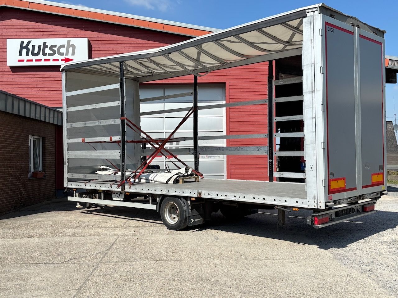 Fahrzeugabbildung Andere Gniotpol 1achs Jumbo/Pritschenanhänger