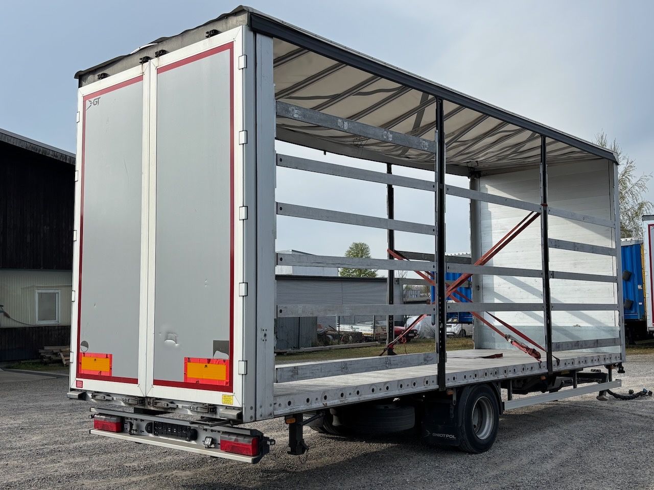 Fahrzeugabbildung Andere Gniotpol 1achs Jumbo/Pritschenanhänger