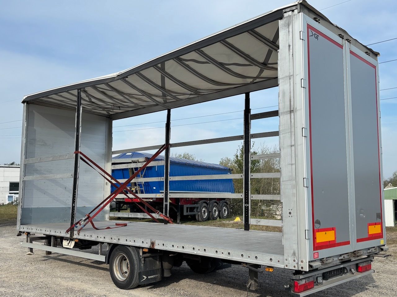 Fahrzeugabbildung Andere Gniotpol 1achs Jumbo/Pritschenanhänger