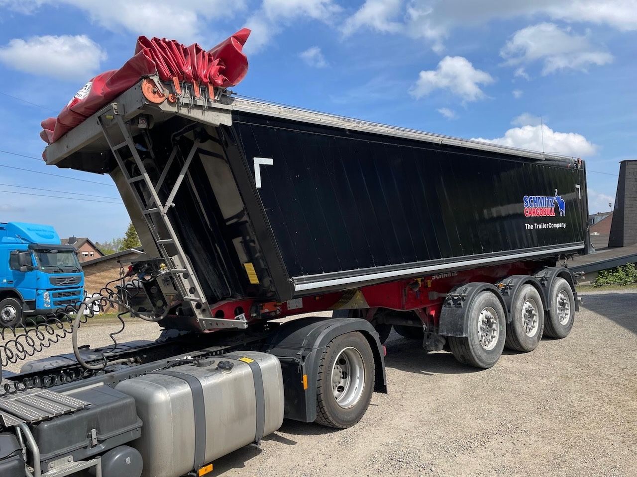 Schmitz Cargobull Alumulde, elektr. Cramaro, Kombiklappe  30m³
