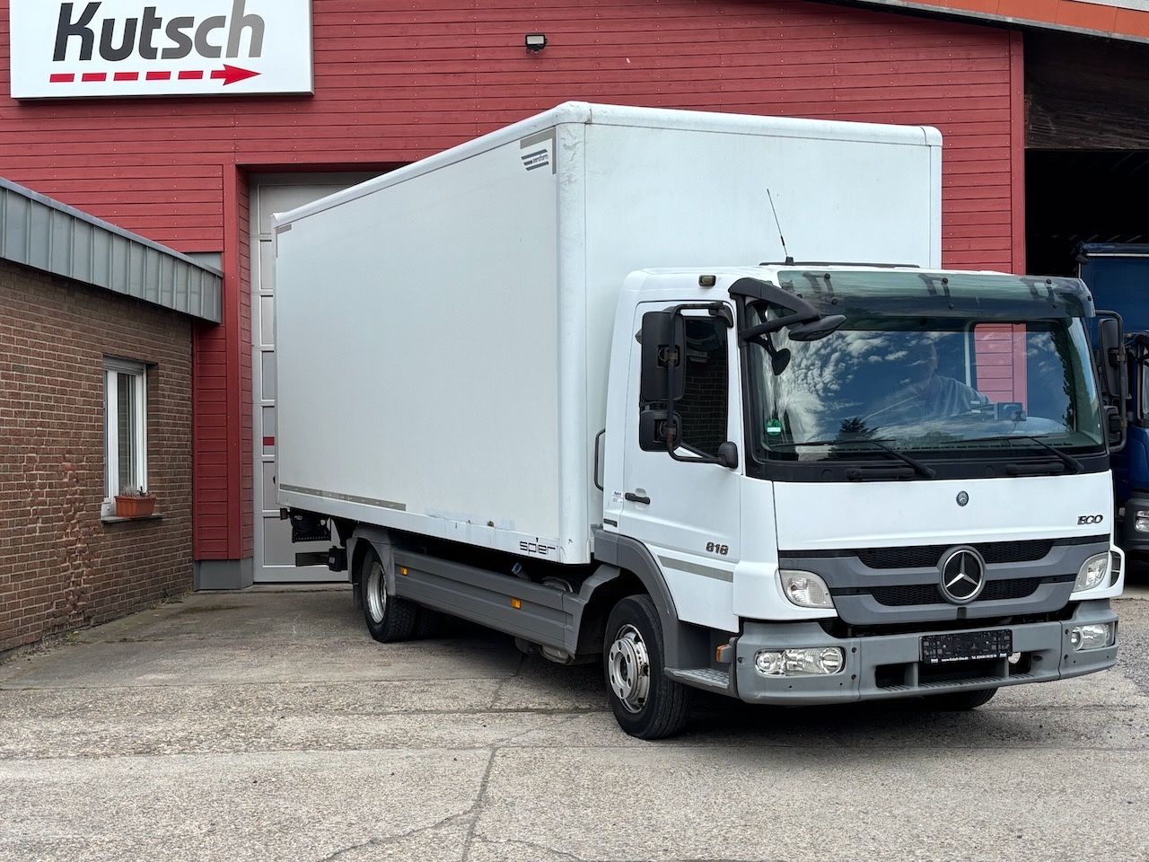 Mercedes-Benz MB 818L Atego  Koffer / Lbw. Klima, luft, AHK