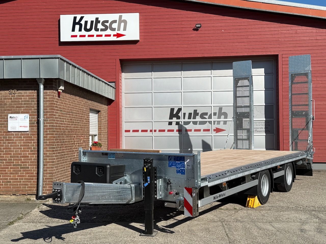 Müller-Mitteltal ETÜ-TA-R 21 Tieflader 7m, luftgefedert, LED