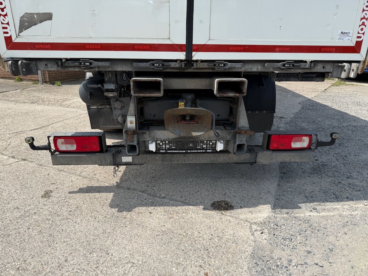 Fahrzeugabbildung DAF XF 460 SpaceCab, Edscha, Lenkachse, Intarder