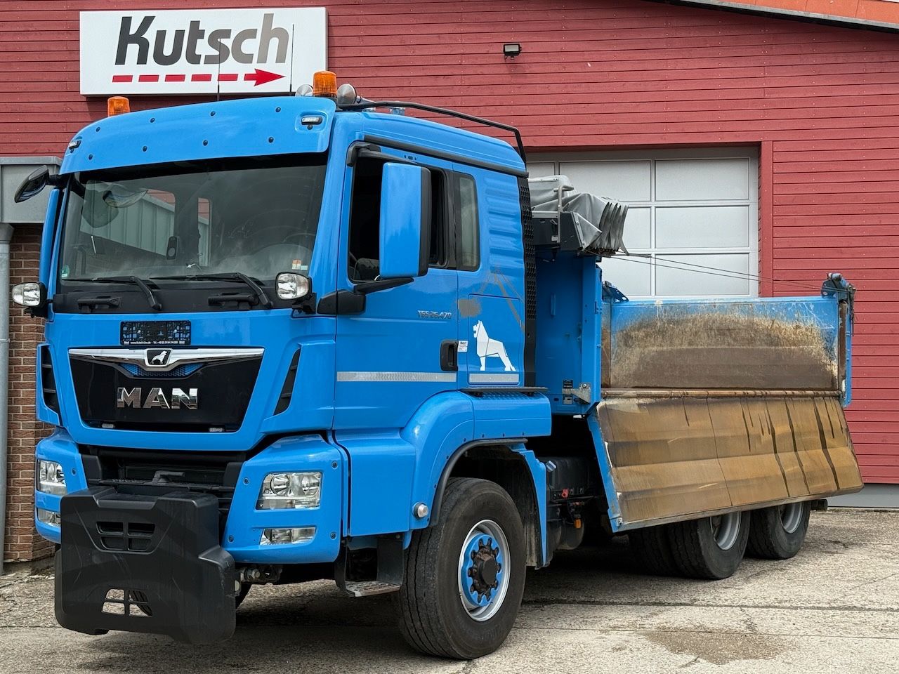 Fahrzeugabbildung MAN TGS 26.470BL 6x6H, el. Plane, Bordm, Schneepl.