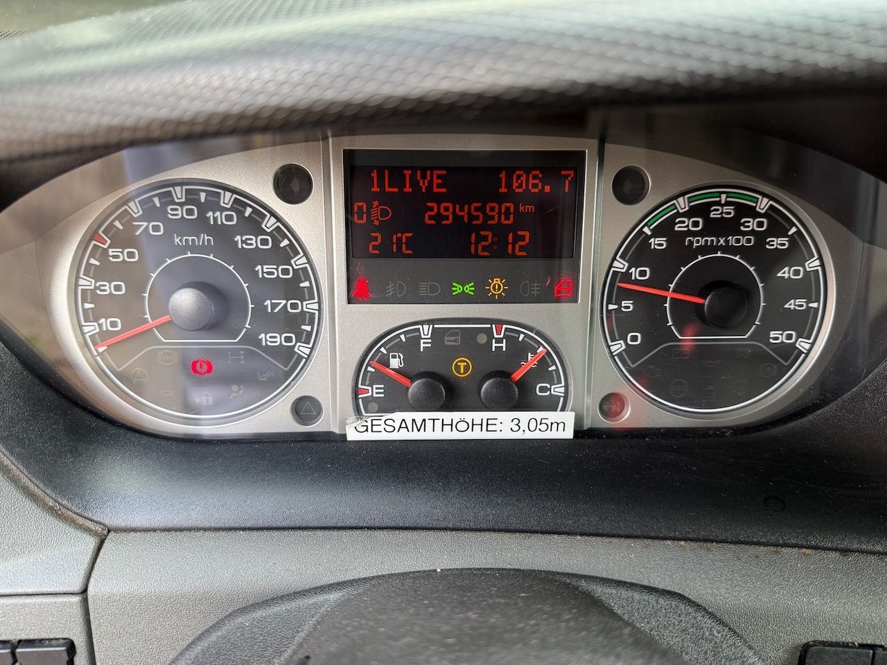 Fahrzeugabbildung Iveco 70C17 Tiefkühlwagen/Lbw.