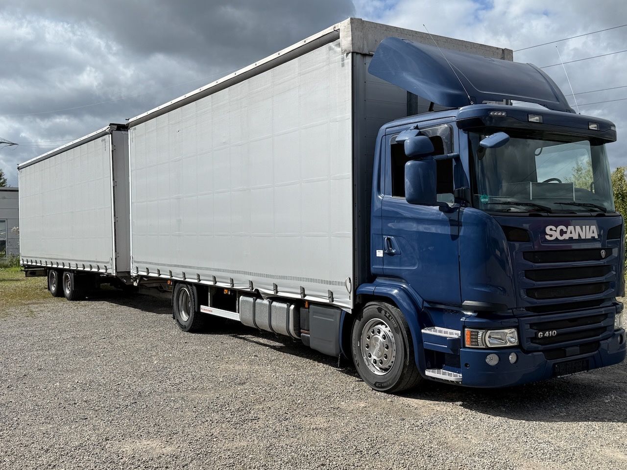 Scania G410 /4x2/ Jumbozug mit durchladbarem Anh.
