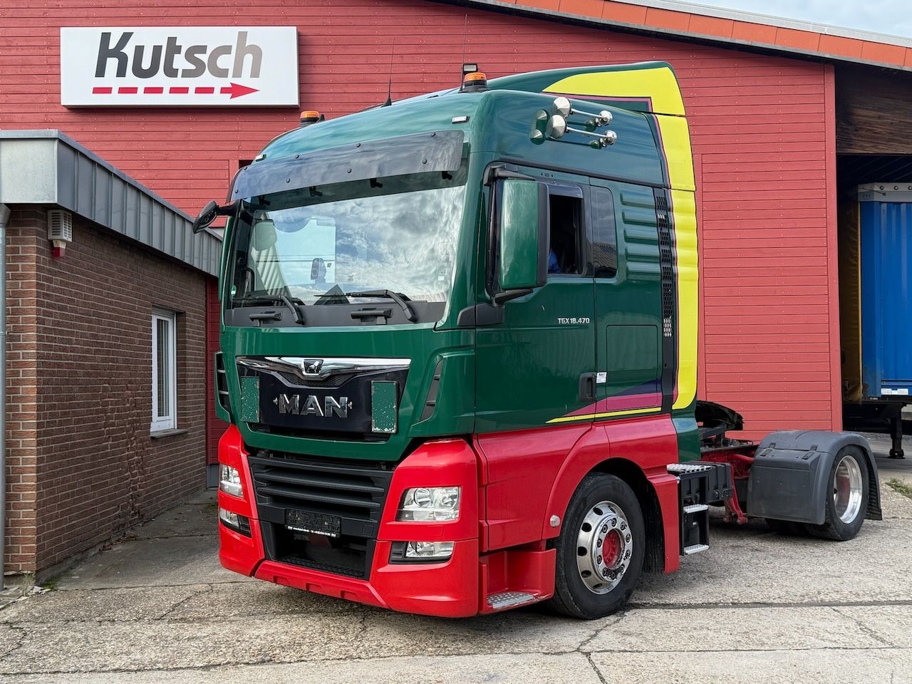 MAN TGX 470 Hubsattelplatte, Intarder
