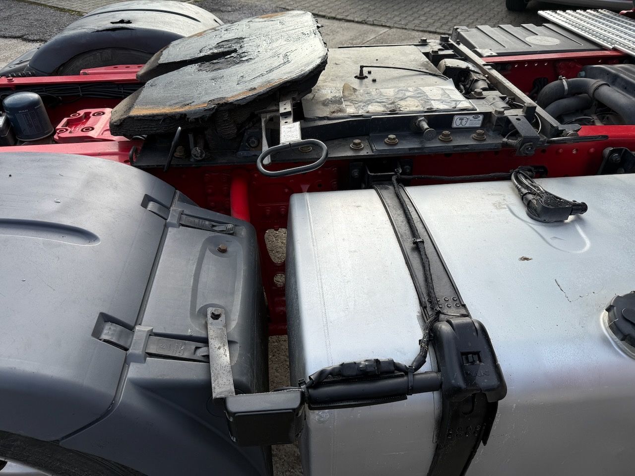 Fahrzeugabbildung MAN TGX 470 Hubsattelplatte, Intarder