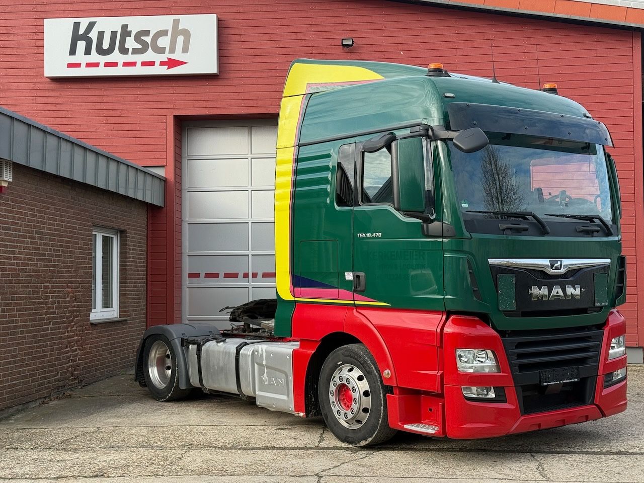 Fahrzeugabbildung MAN TGX 470 Hubsattelplatte, Intarder