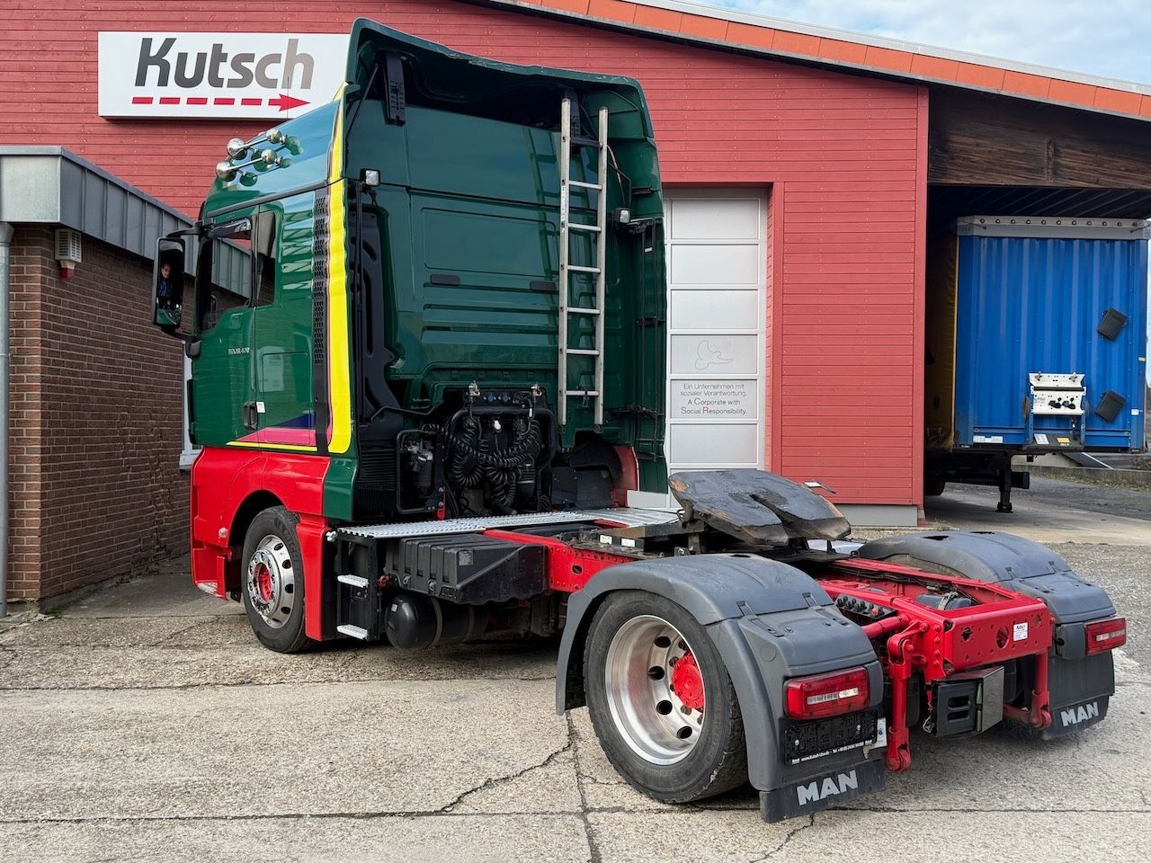 Fahrzeugabbildung MAN TGX 470 Hubsattelplatte, Intarder