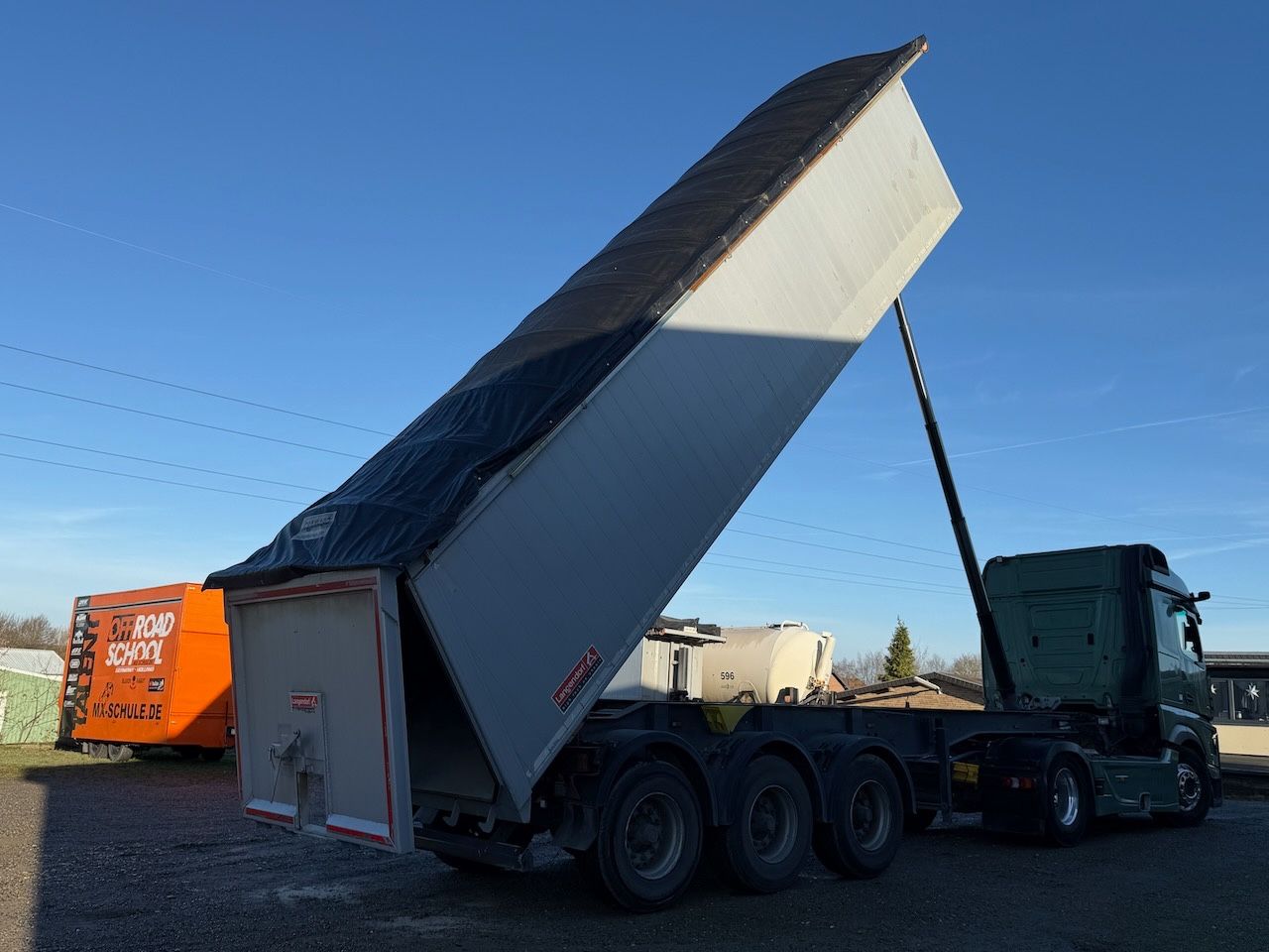 Fahrzeugabbildung Langendorf 32m Alu - Mulde, Camaro elektr.