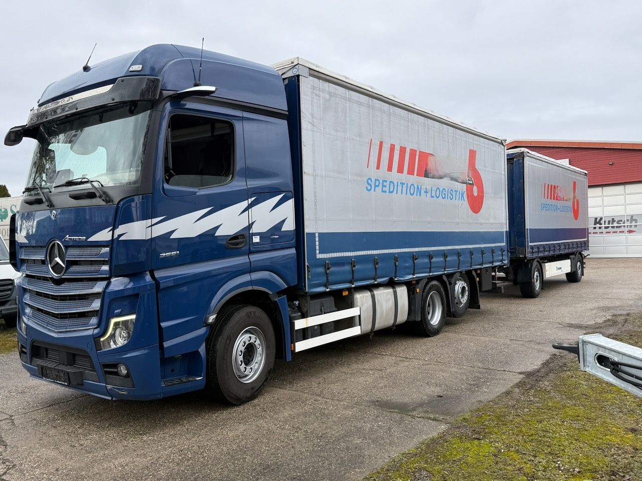 Mercedes-Benz MB 2551LL Actros 5 + Krone Anhänger