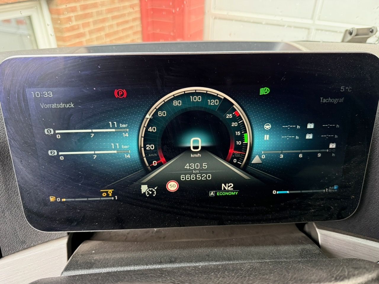 Fahrzeugabbildung Mercedes-Benz MB 2551LL Actros 5 + Krone Anhänger