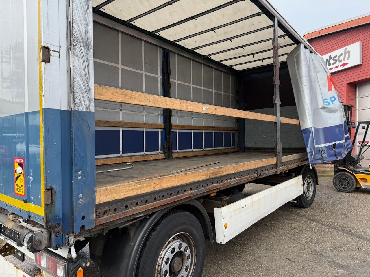 Fahrzeugabbildung Mercedes-Benz MB 2551LL Actros 5 + Krone Anhänger