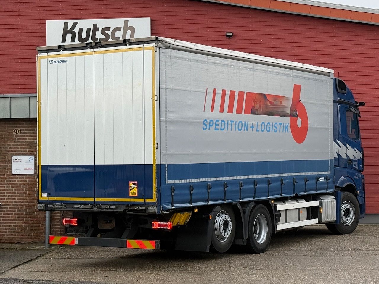 Fahrzeugabbildung Mercedes-Benz MB 2551LL Actros 5 + Krone Anhänger