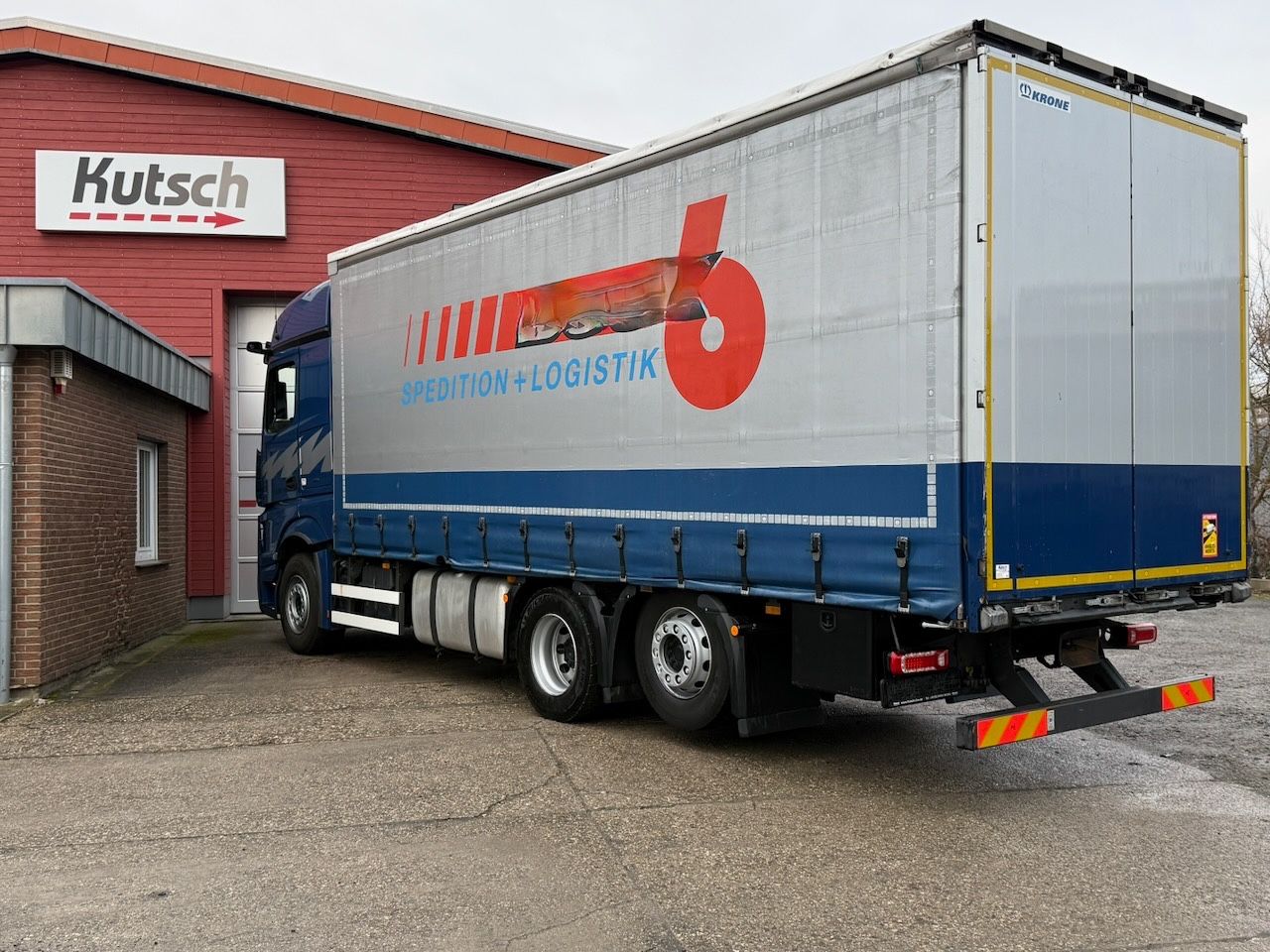 Fahrzeugabbildung Mercedes-Benz MB 2551LL Actros 5 + Krone Anhänger