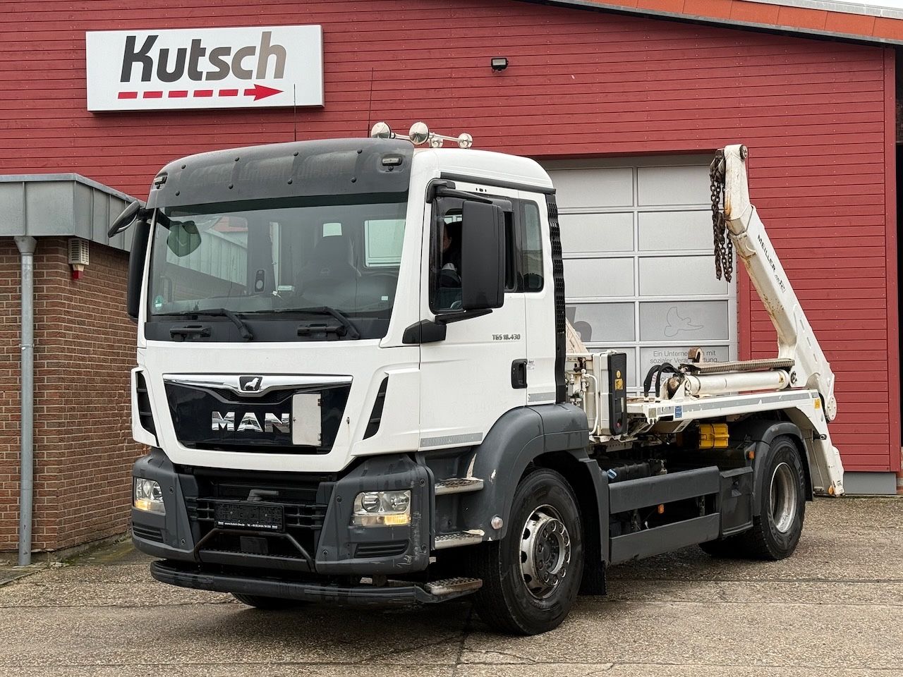 MAN TGS 18.430 Tele-Absetzer Meiller mit Funk