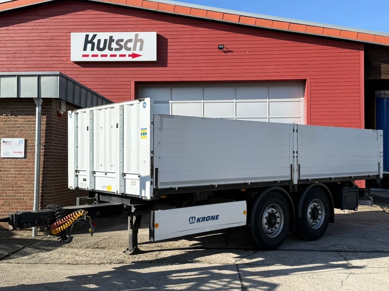 Krone Tandem - Pritschen-Baustoff-Anhänger