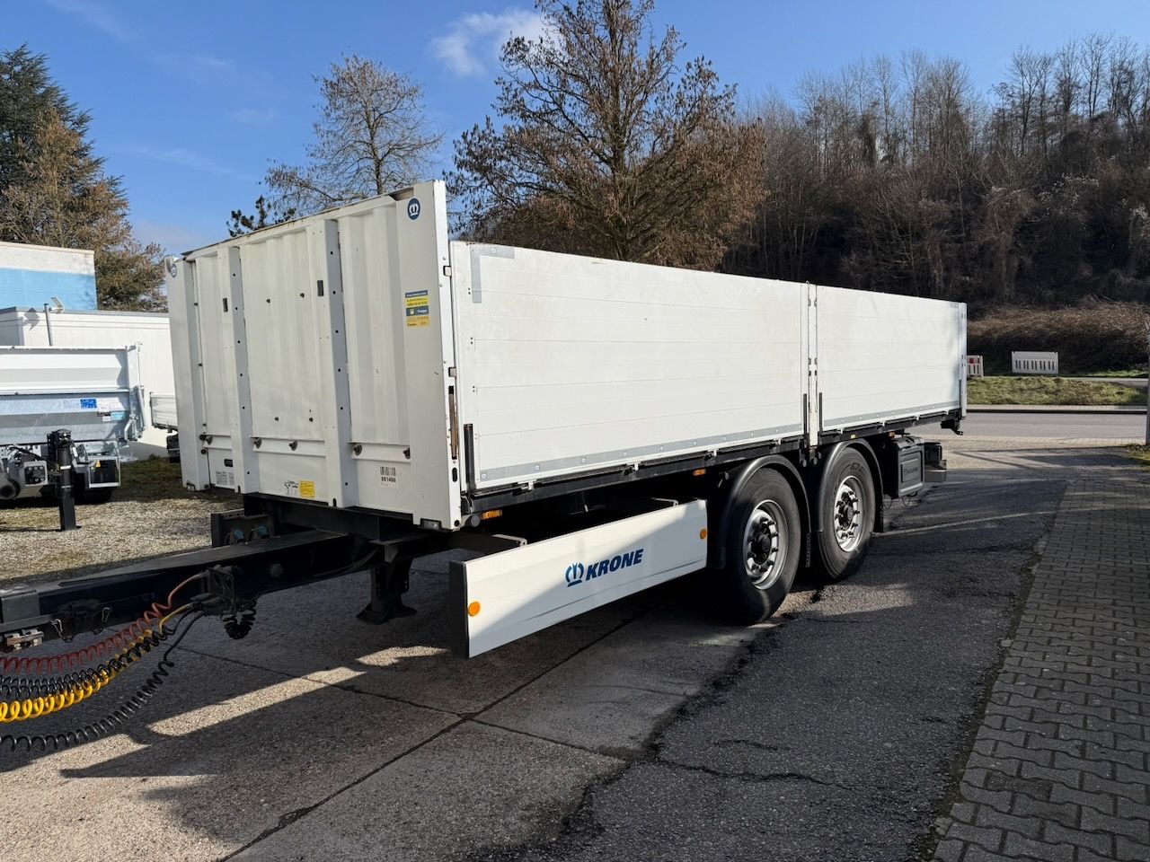 Fahrzeugabbildung Krone Tandem - Pritschen-Baustoff-Anhänger