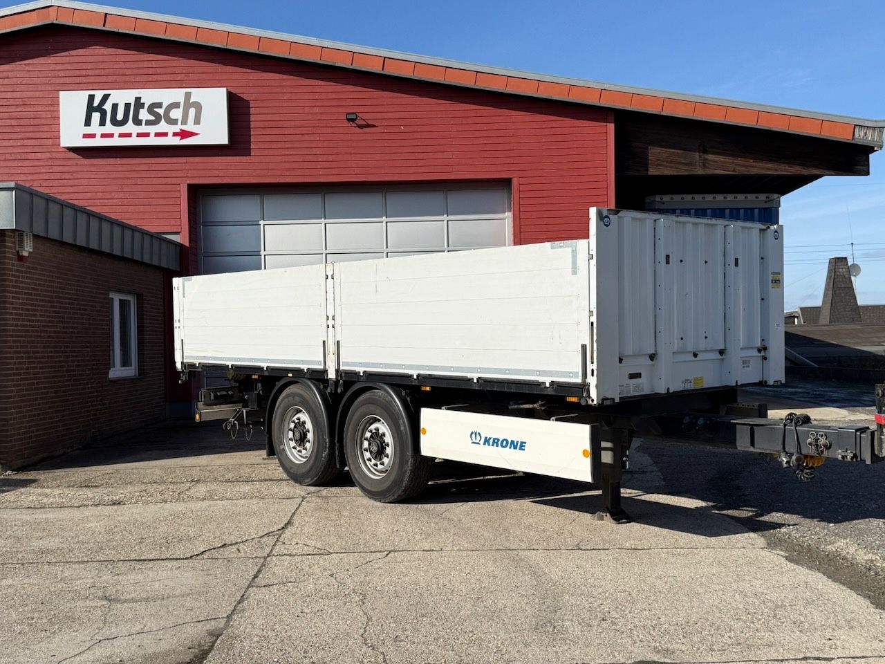 Fahrzeugabbildung Krone Tandem - Pritschen-Baustoff-Anhänger