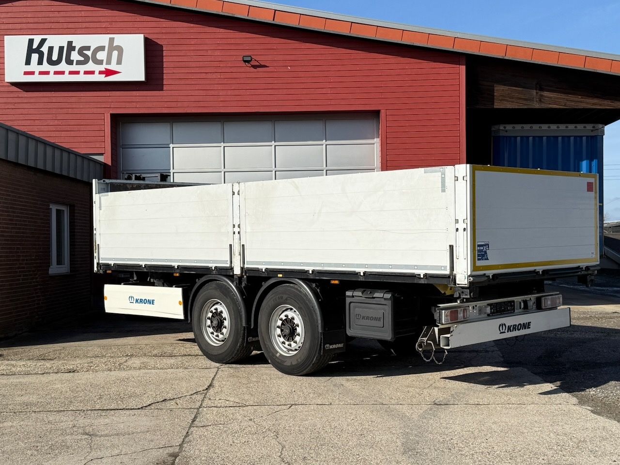 Fahrzeugabbildung Krone Tandem - Pritschen-Baustoff-Anhänger