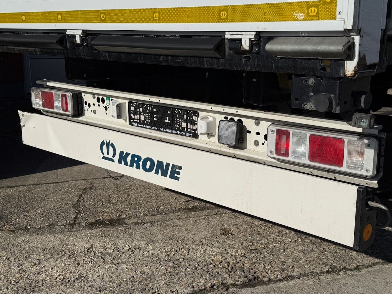 Fahrzeugabbildung Krone Tandem - Pritschen-Baustoff-Anhänger