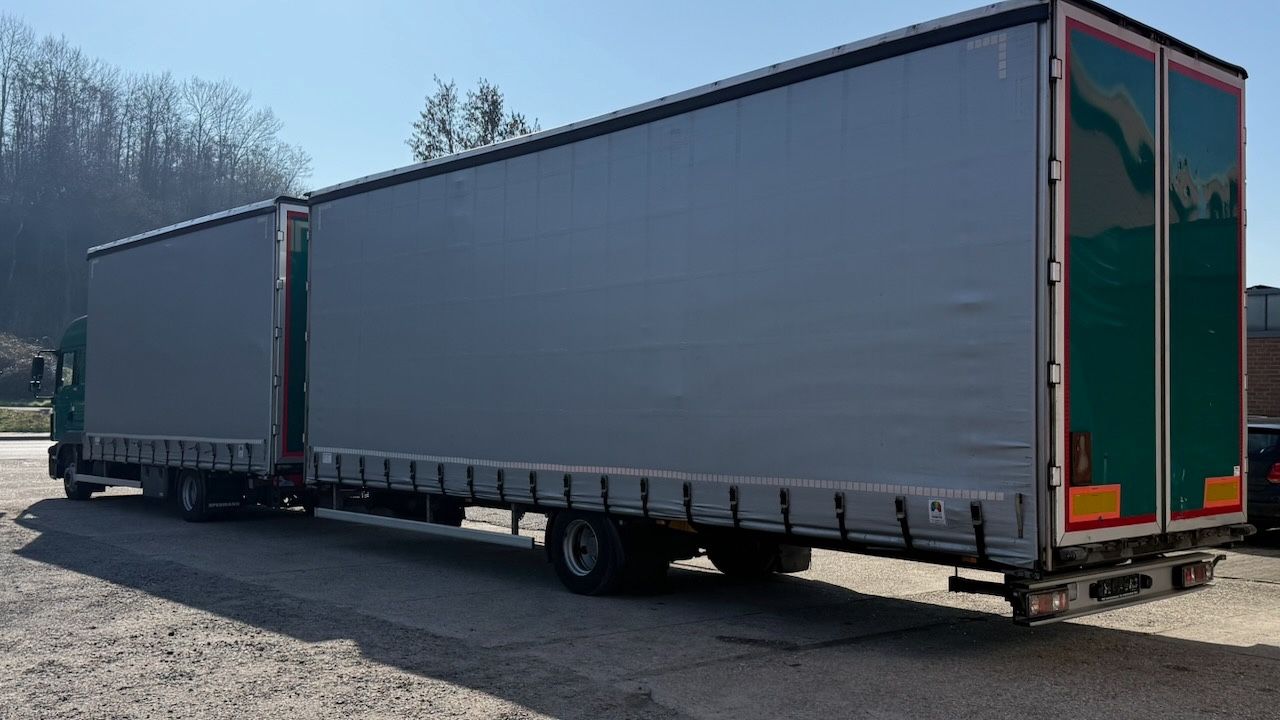Fahrzeugabbildung MAN TGL 12.250 + Anhänger - durchladbar