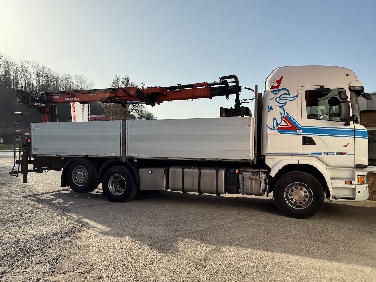 Fahrzeugabbildung Scania G 450 6x2/2 Baustoff + Kran Atlas 186.3