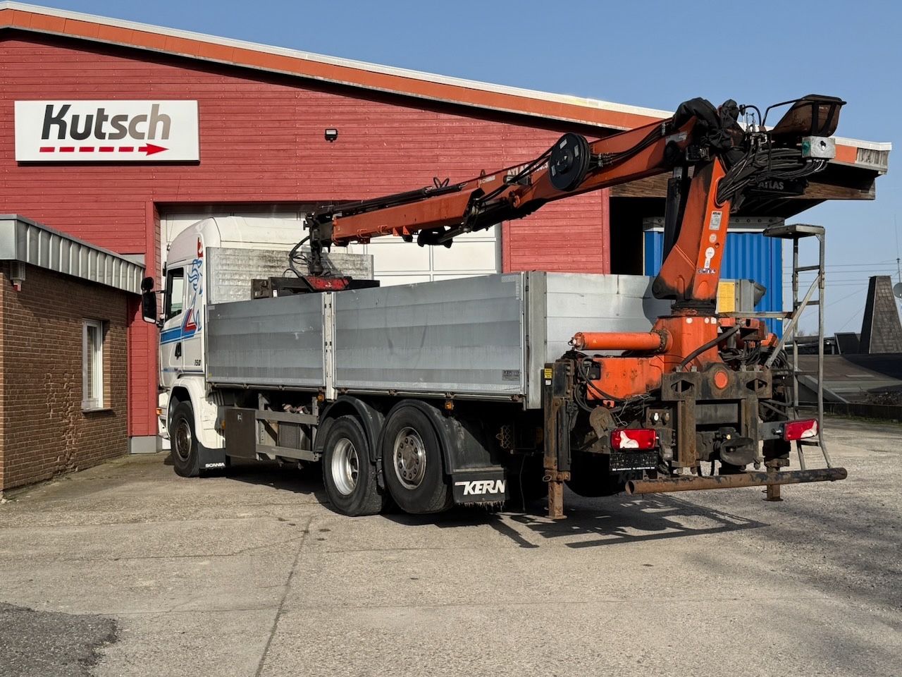 Fahrzeugabbildung Scania G 450 6x2/2 Baustoff + Kran Atlas 186.3