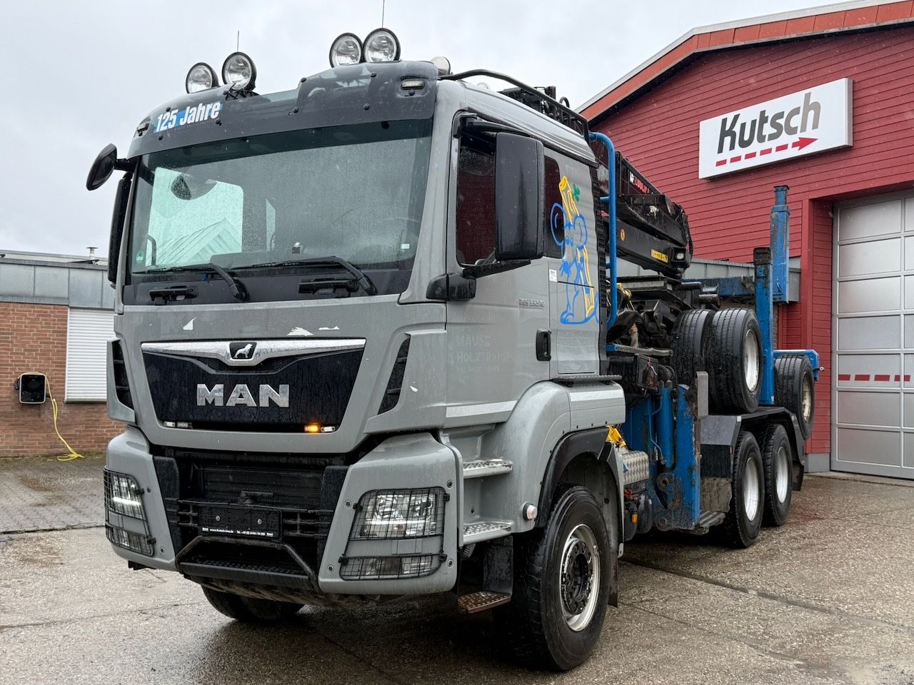 MAN TGS 33.510 6x4 BL Langholzzug Loglift 251S