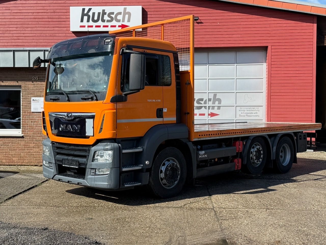 MAN TGS 26.430 BL 6x2/2 Plateau, Lenk Lift