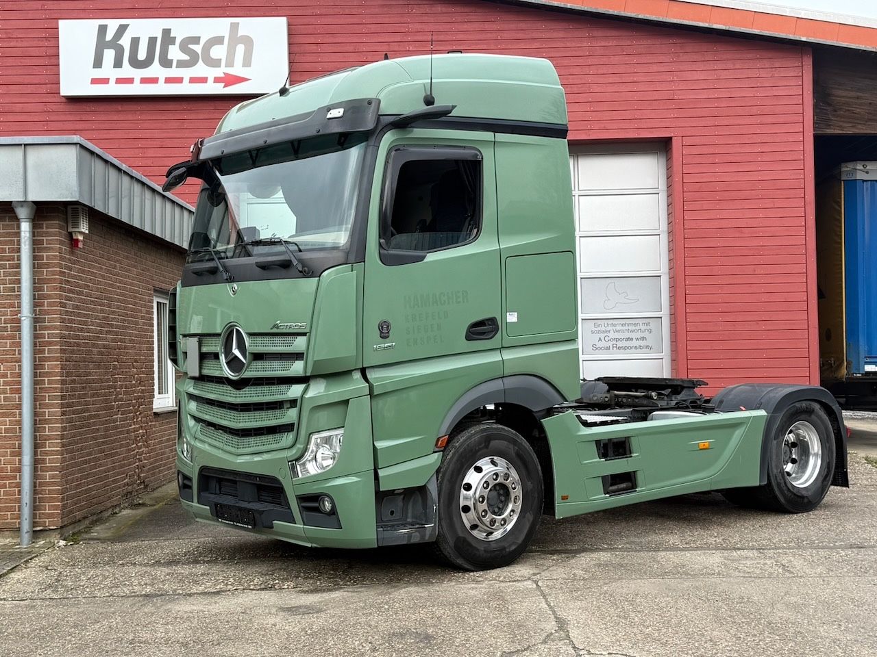 Mercedes-Benz 1851 LLS Actros 5, Hydraulik, Mirror Cam, ACC