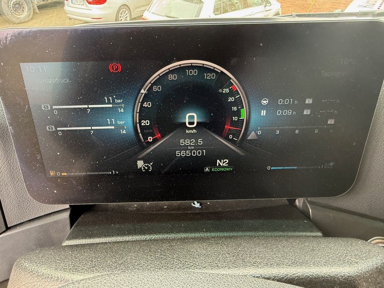 Fahrzeugabbildung Mercedes-Benz 1851 LLS Actros 5, Hydraulik, Mirror Cam, ACC