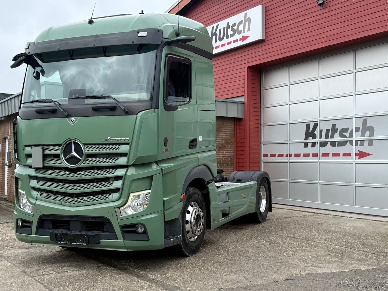 Fahrzeugabbildung Mercedes-Benz 1851 LLS Actros 5, Hydraulik, Mirror Cam, ACC