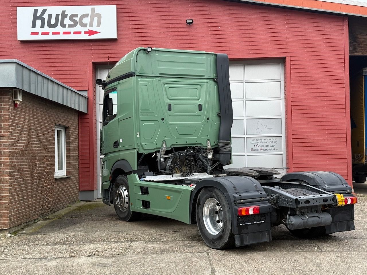 Fahrzeugabbildung Mercedes-Benz 1851 LLS Actros 5, Hydraulik, Mirror Cam, ACC