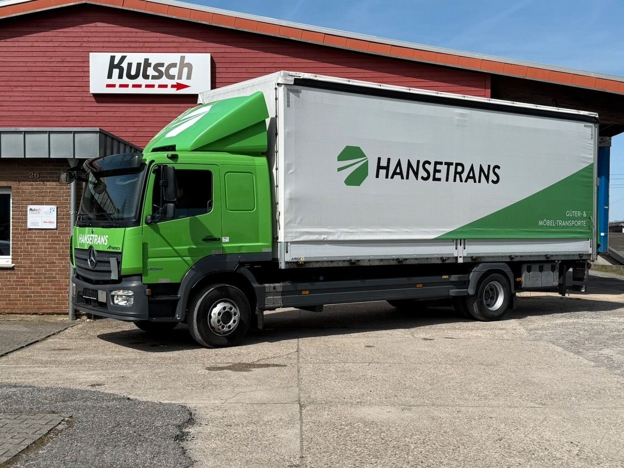 Mercedes-Benz MB 1624L Atego Tautliner/Lbw, 1 Liege