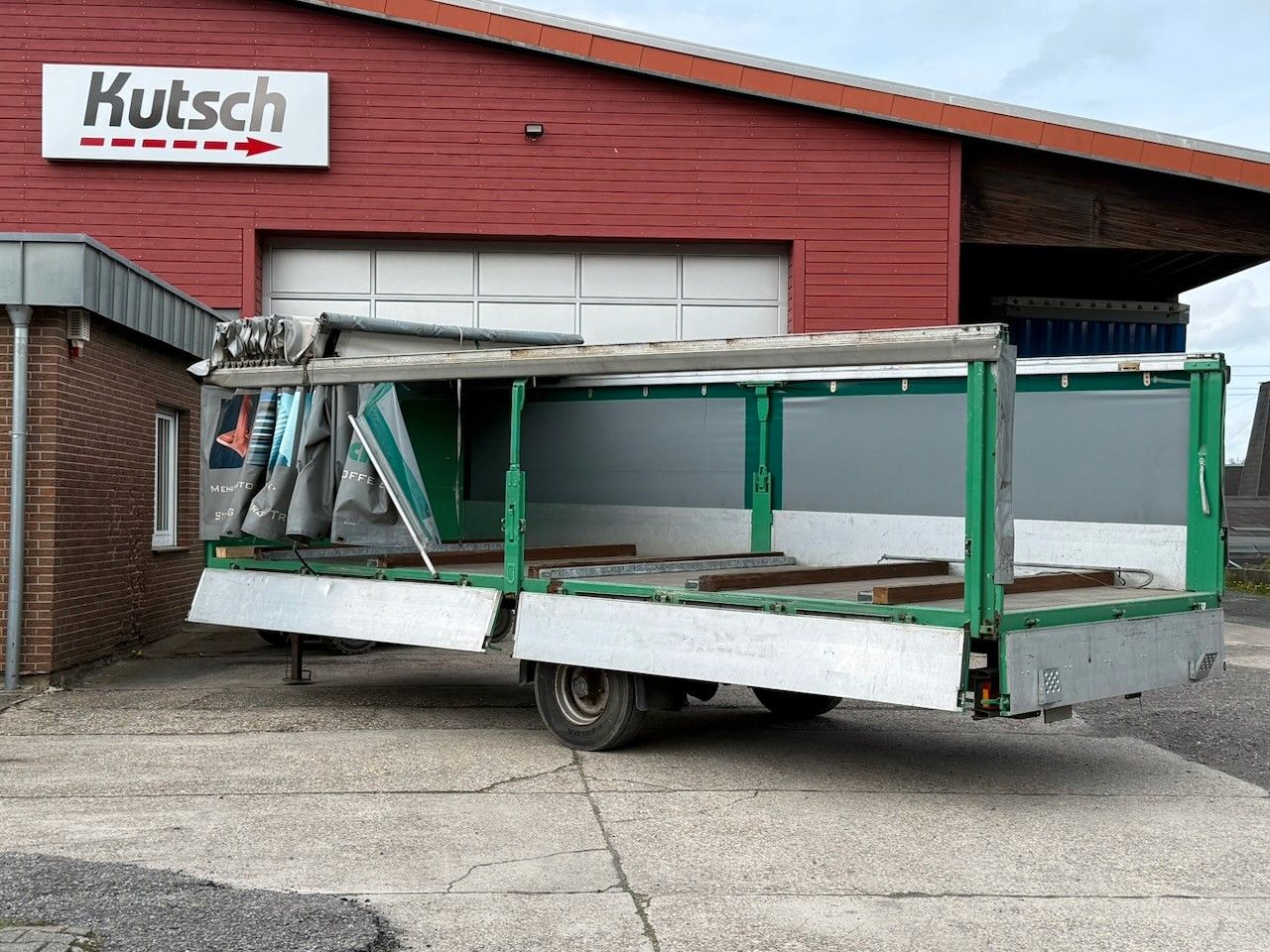 Ackermann 1achs Pritsche - Edscha, Schiebeplane