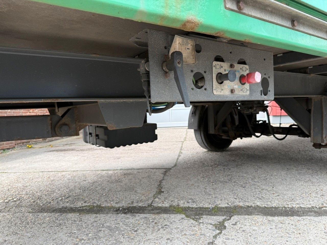 Fahrzeugabbildung Ackermann 1achs Pritsche - Edscha, Schiebeplane