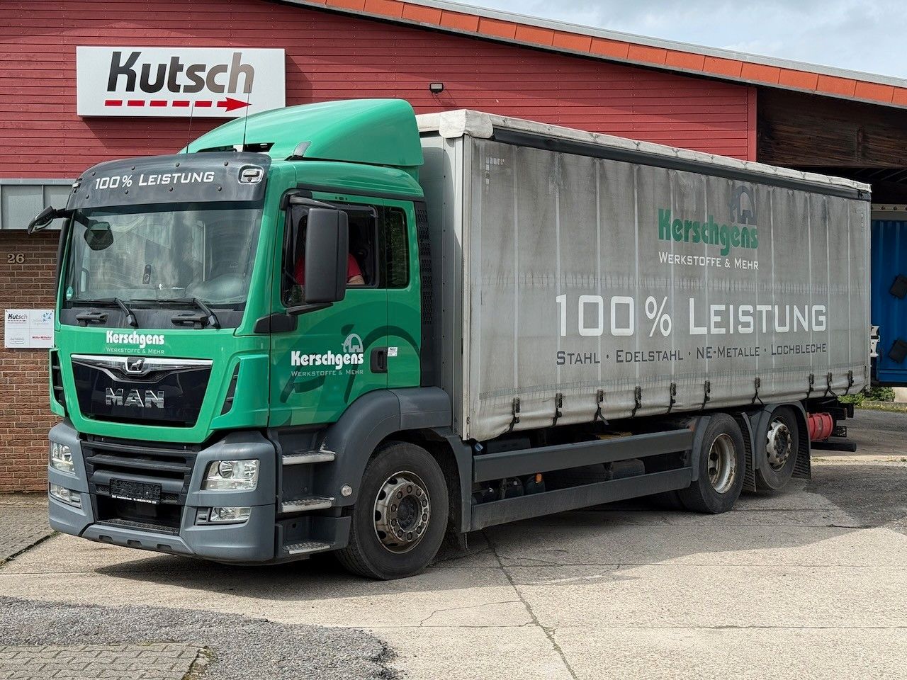 MAN TGS 26.420 LL 6x2/2 Pritsche, Edscha, Lenk,