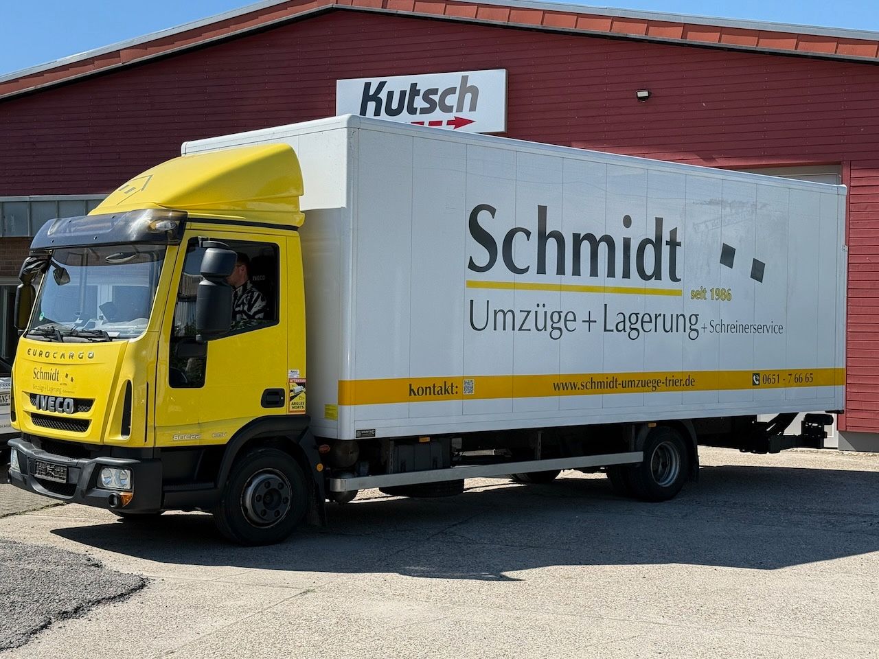 Fahrzeugabbildung Iveco 80e22 Möbel Kofferwagen/Lbw., Klima, luft