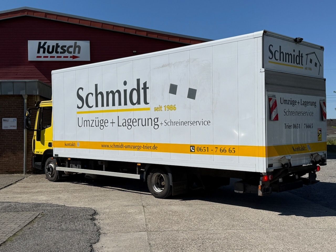 Fahrzeugabbildung Iveco 80e22 Möbel Kofferwagen/Lbw., Klima, luft