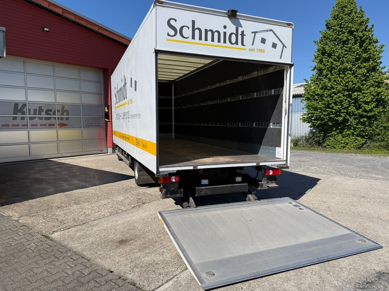 Fahrzeugabbildung Iveco 80e22 Möbel Kofferwagen/Lbw., Klima, luft