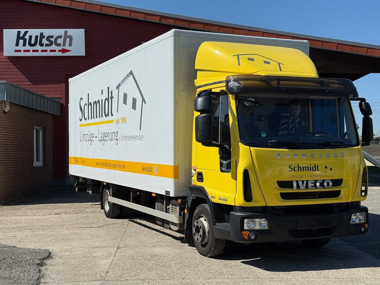 Fahrzeugabbildung Iveco 80e22 Möbel Kofferwagen/Lbw., Klima, luft