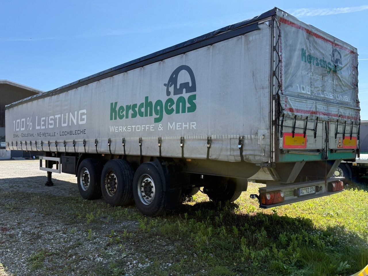 Fahrzeugabbildung Andere GLORIA Tautliner, Edscha für Stahltransport