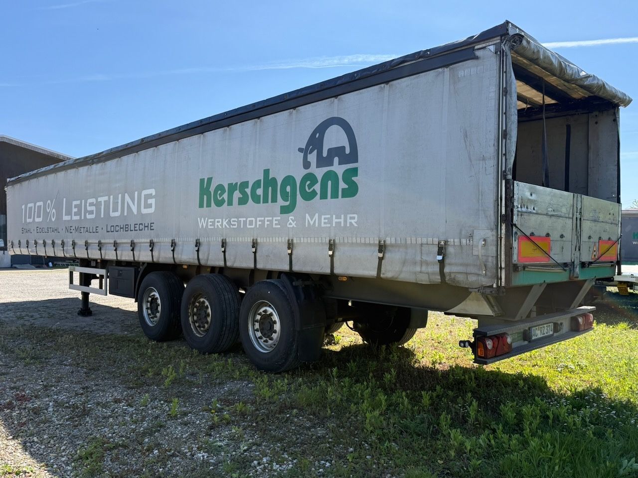 Fahrzeugabbildung Andere GLORIA Tautliner, Edscha für Stahltransport